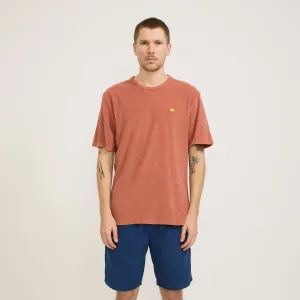 Relaxed Assembly Tee Dark Coral Terry DP