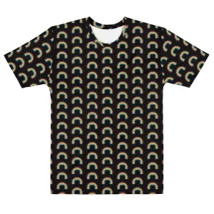 Retro Vintage Pixel Rainbow Men's T-shirt