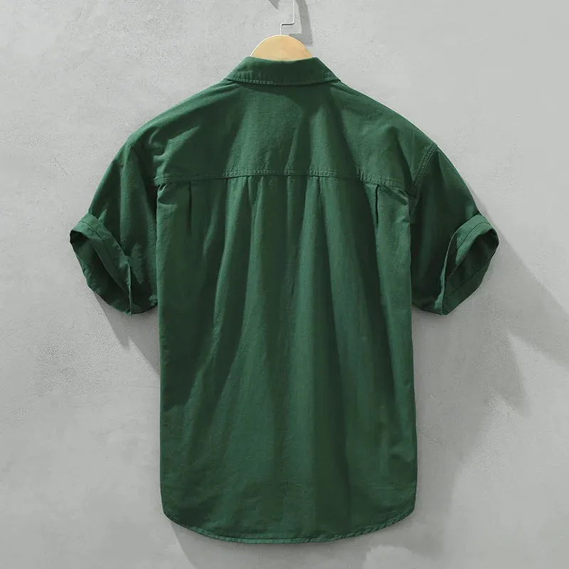 RetroActive Herren Cargo Hemdenjacke