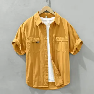RetroActive Herren Cargo Hemdenjacke