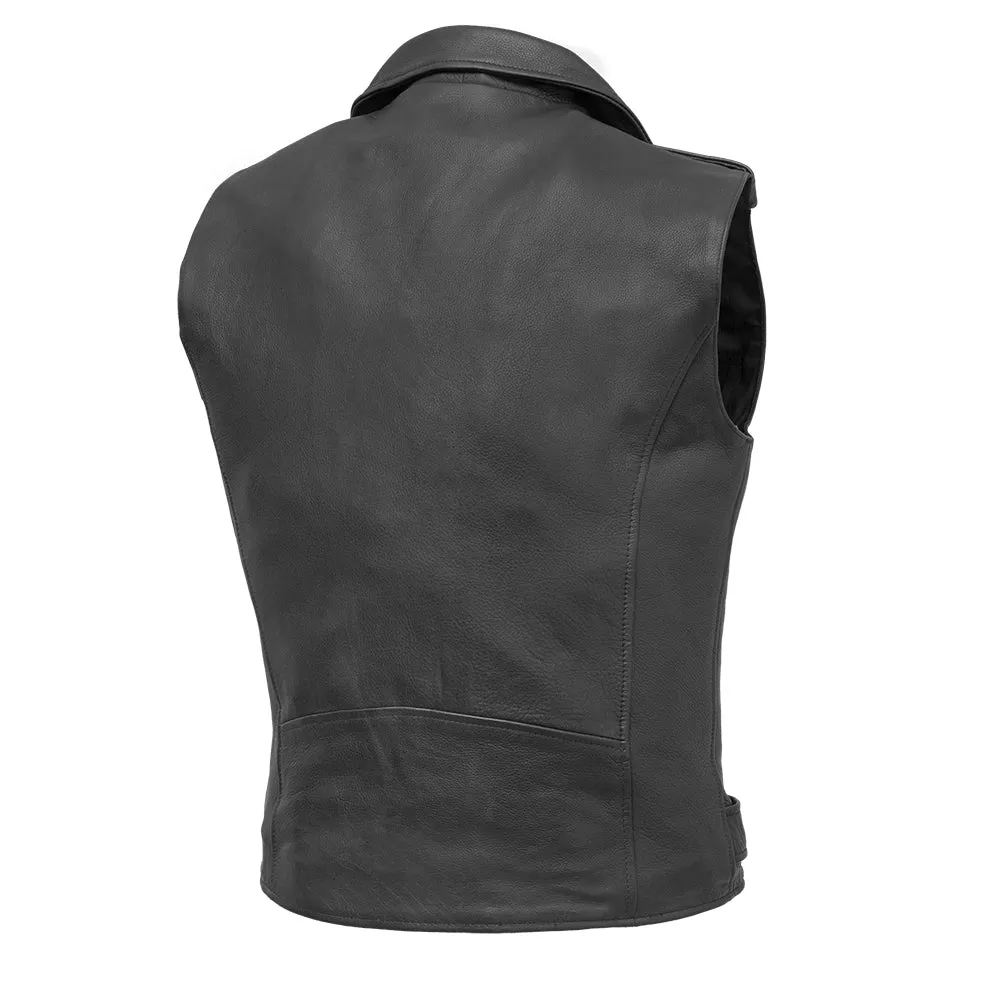 Rockin - Men's Motorcycle Leather Vest - Extreme Biker Leather