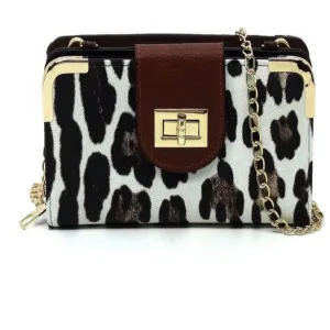 Safari Animal Print Shoulder Purse