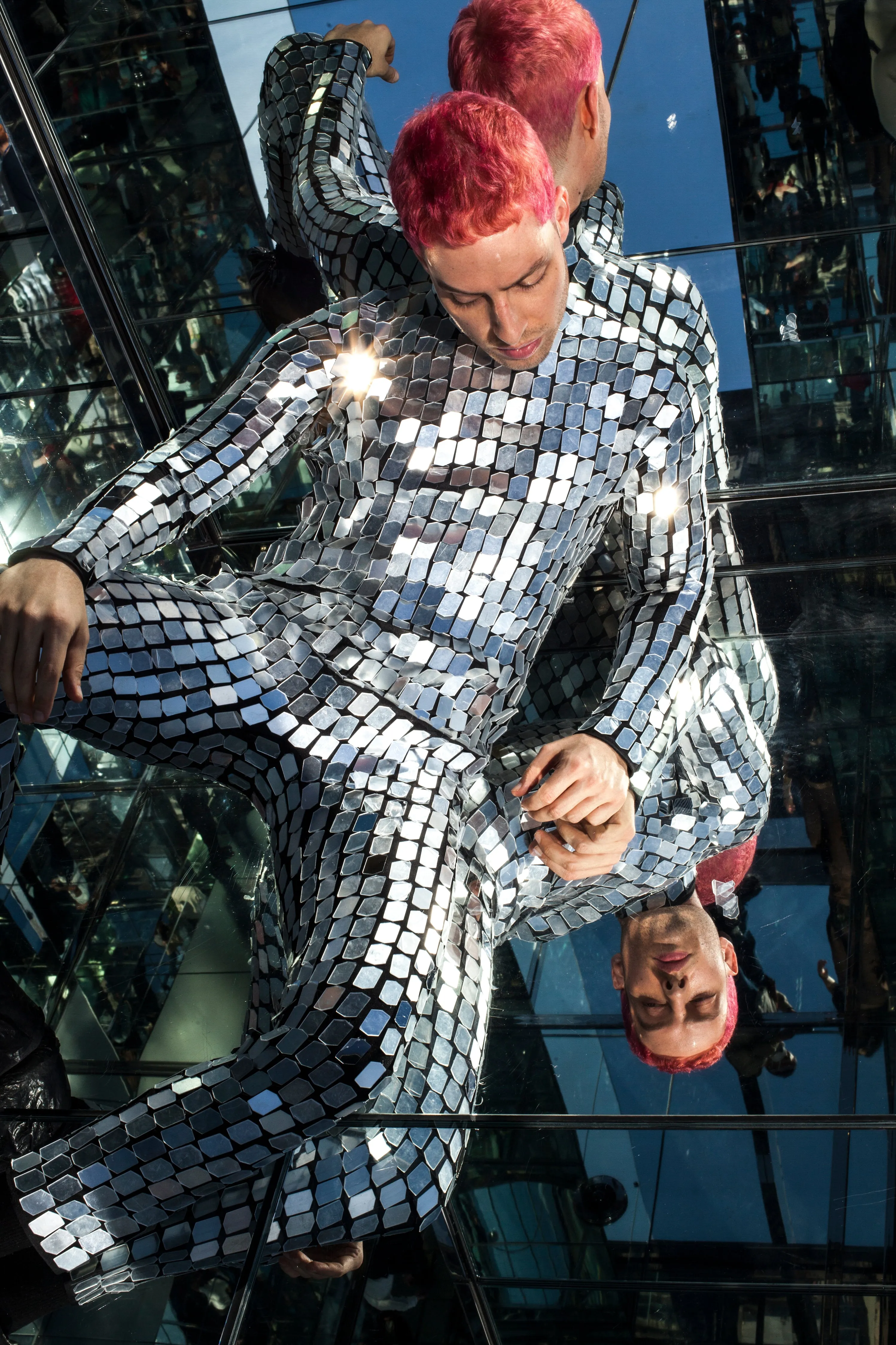 Society’s Reflection Mirrored Bodysuit