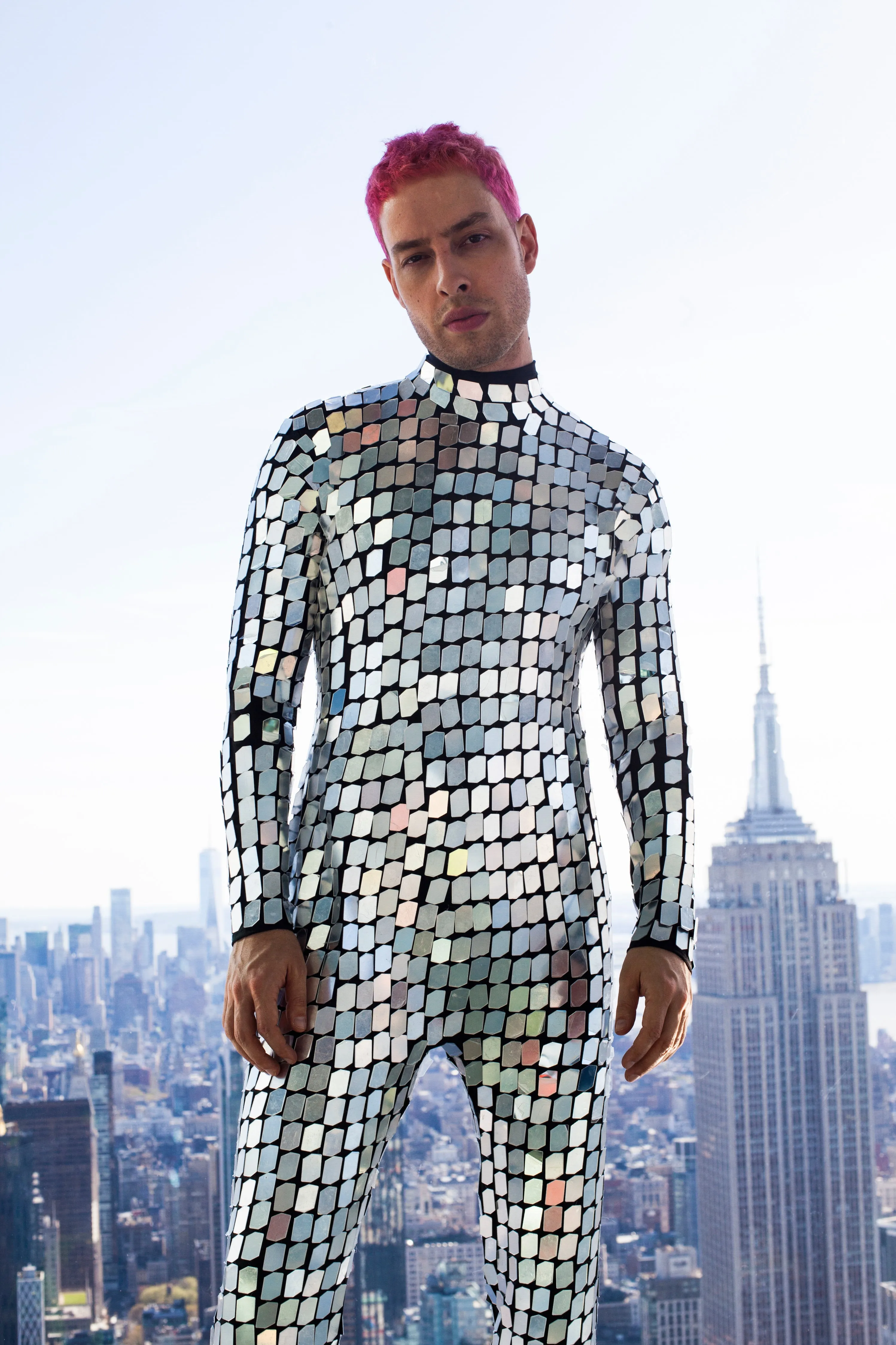 Society’s Reflection Mirrored Bodysuit