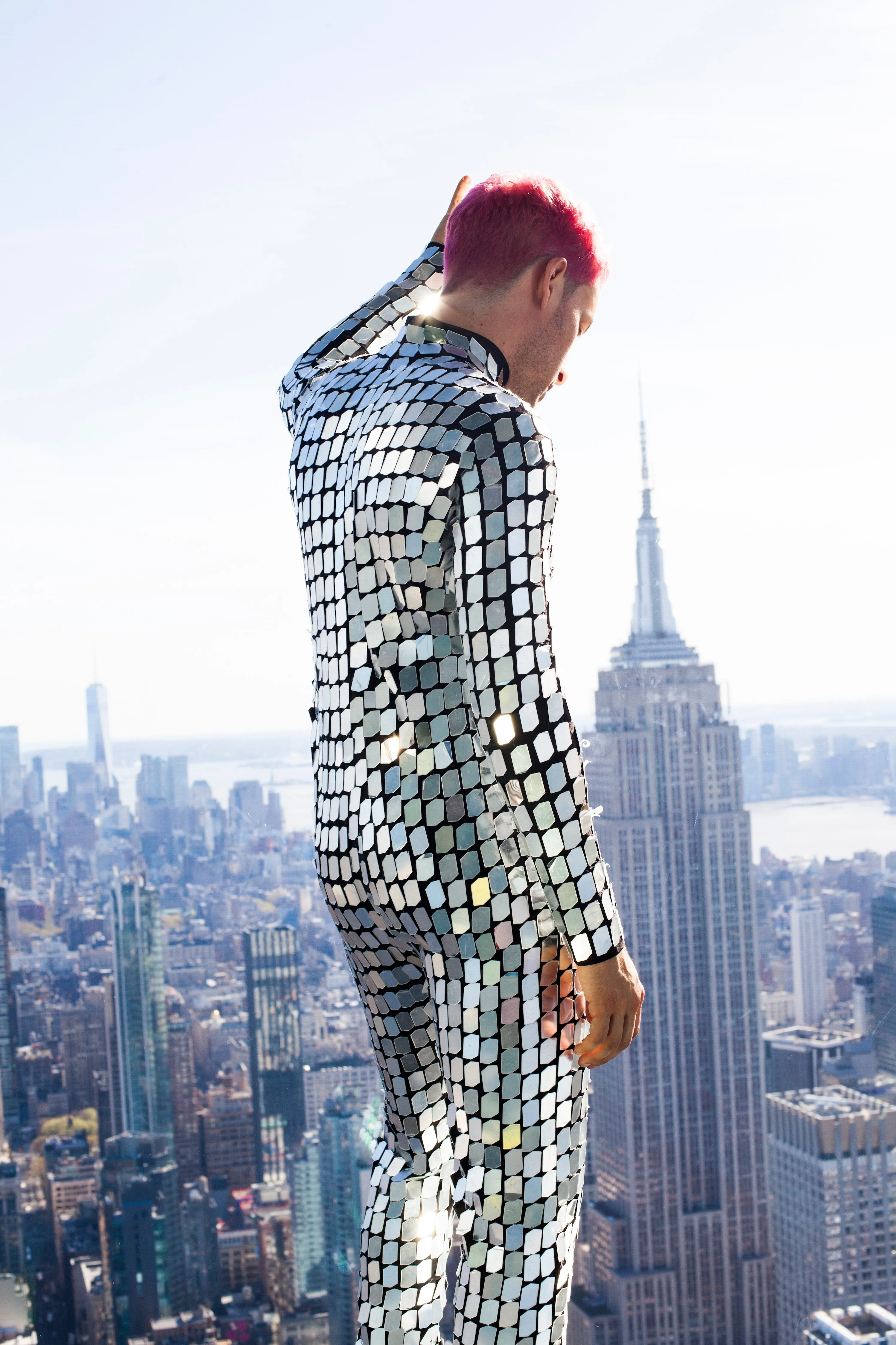 Society’s Reflection Mirrored Bodysuit