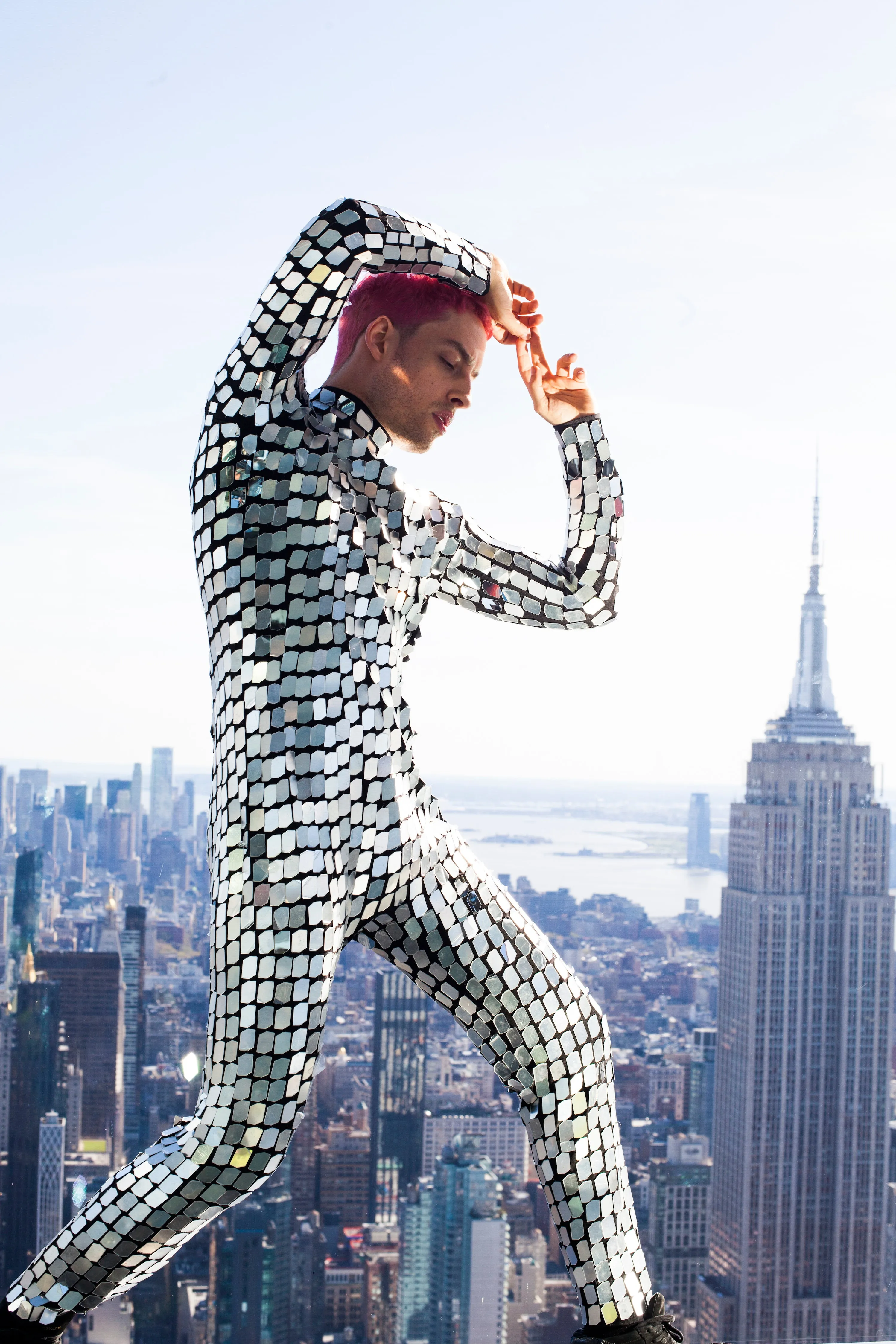 Society’s Reflection Mirrored Bodysuit