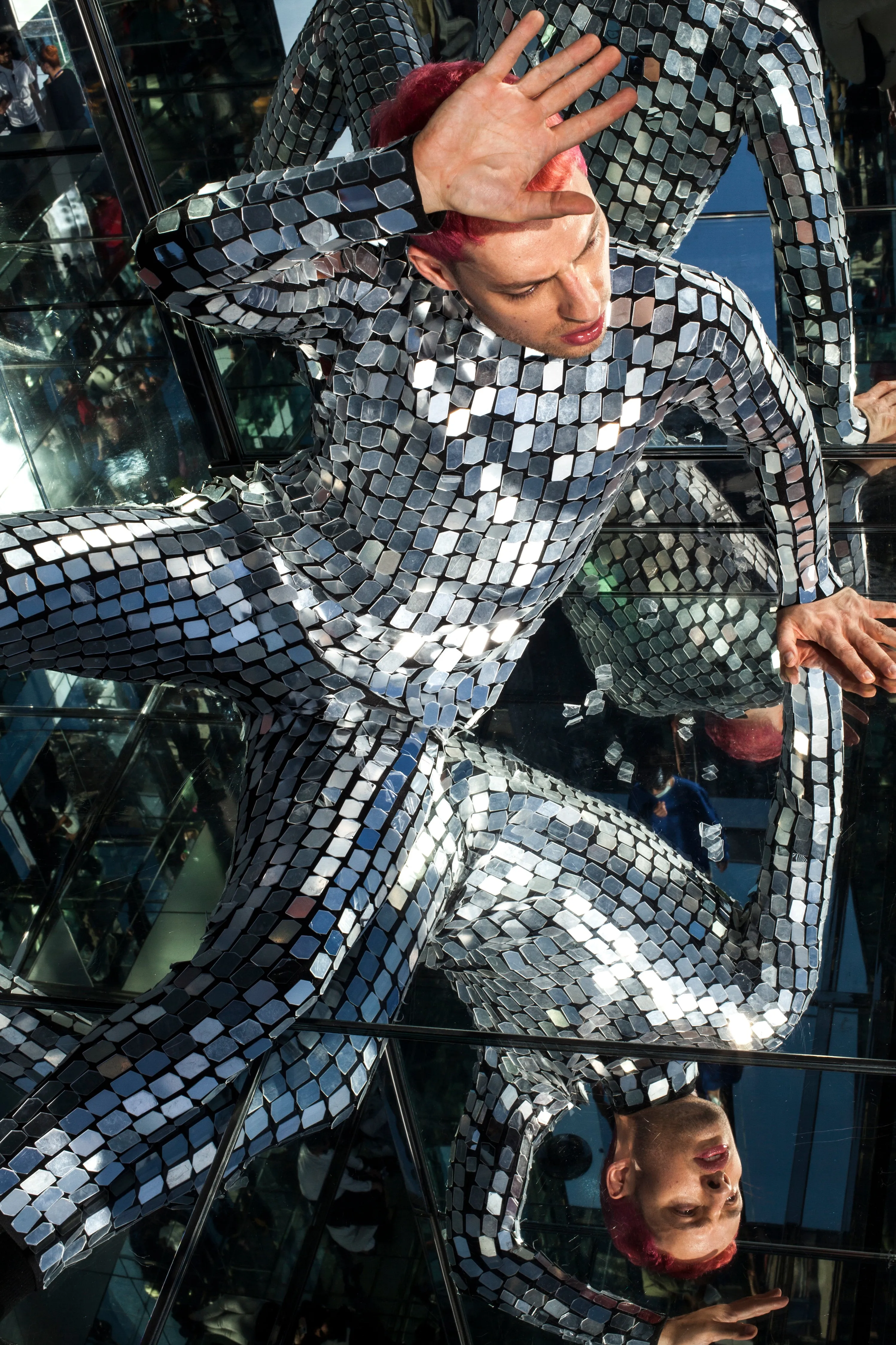 Society’s Reflection Mirrored Bodysuit