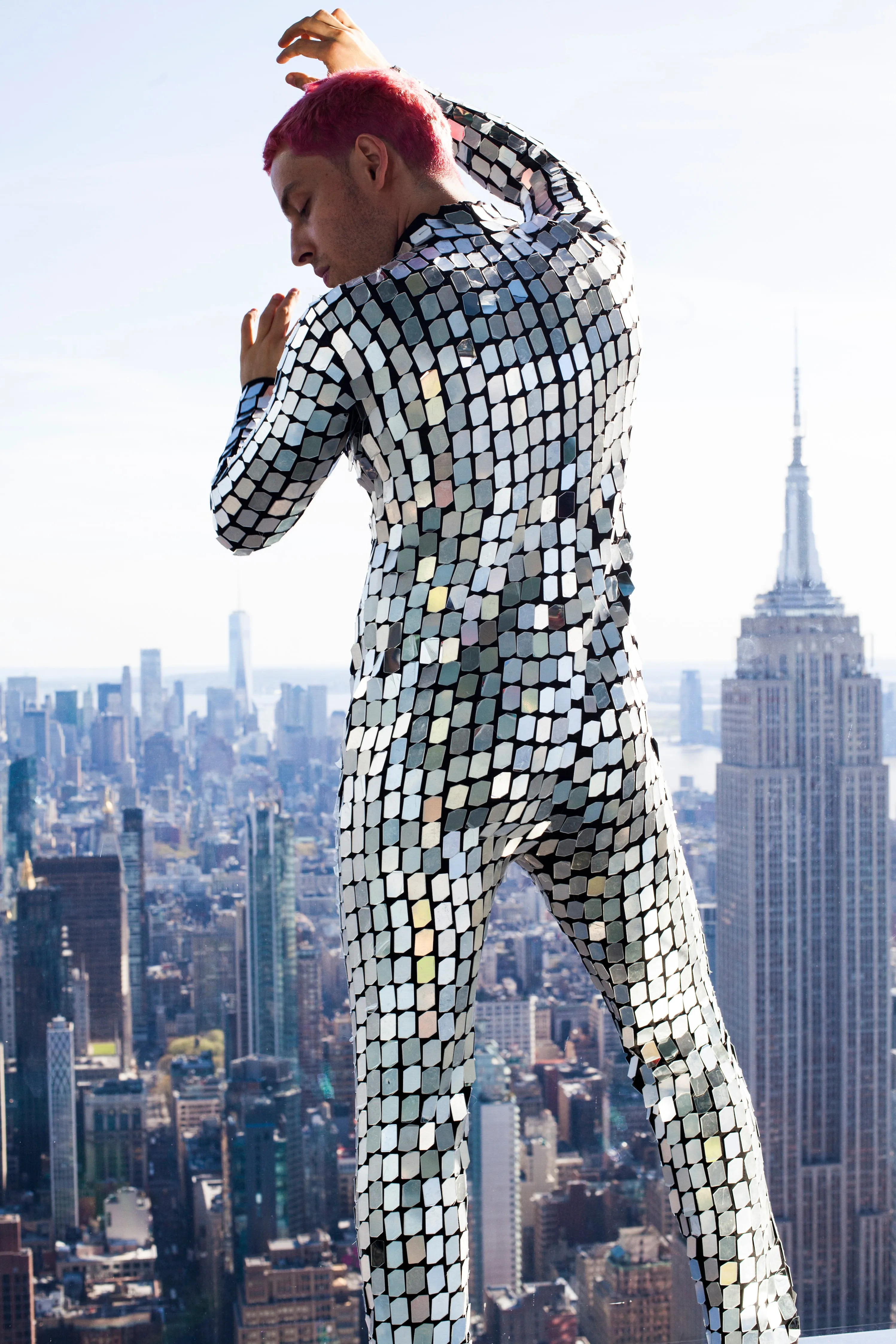 Society’s Reflection Mirrored Bodysuit