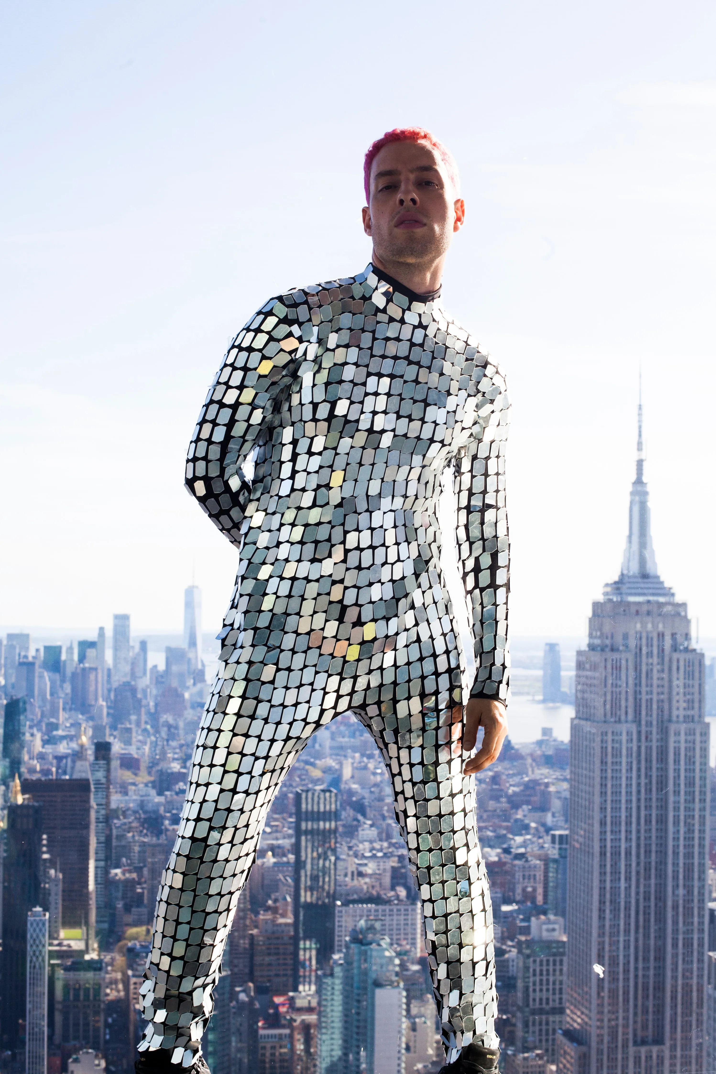 Society’s Reflection Mirrored Bodysuit