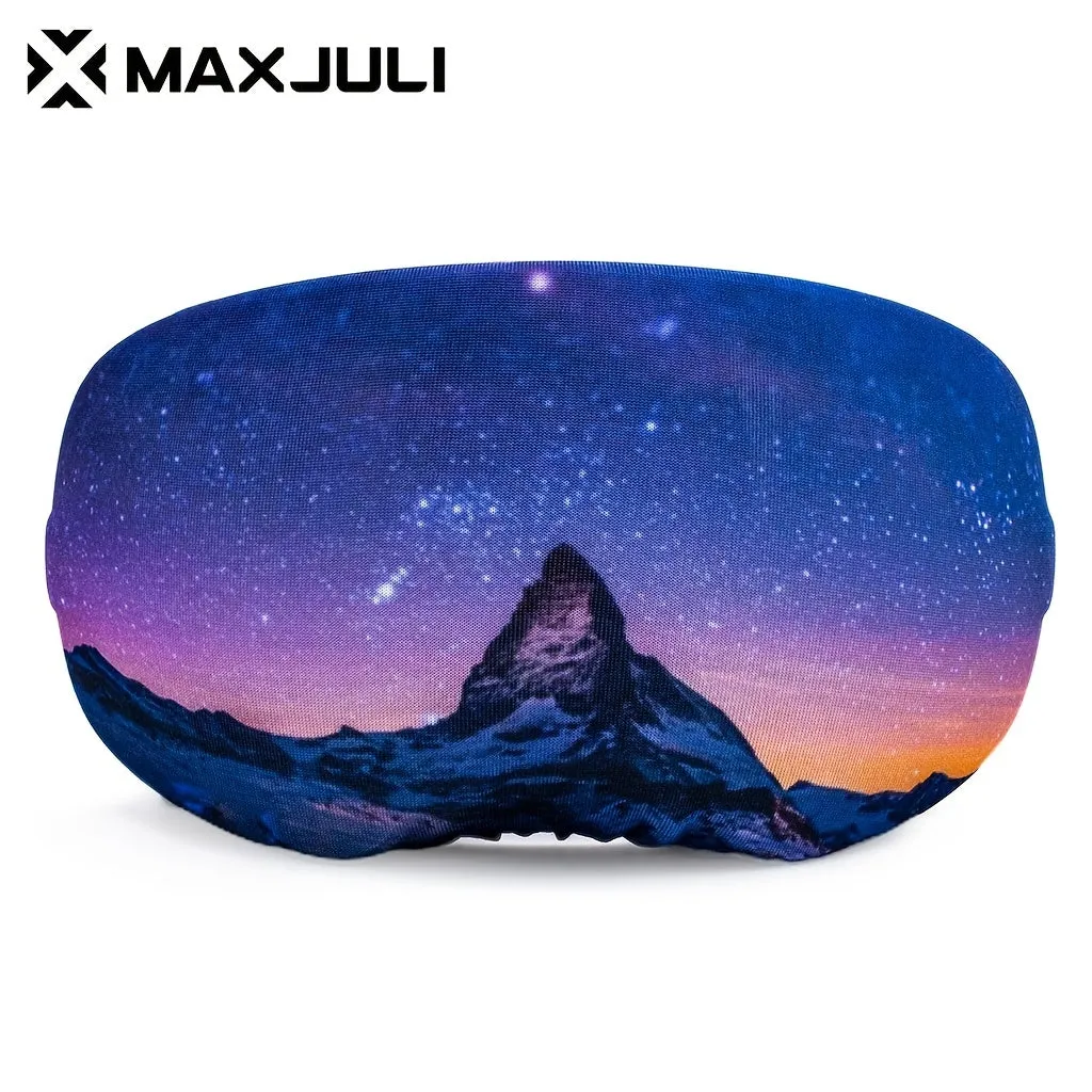 Soft and Durable Microfiber MAXJULI Goggle Cover - Fits Most Goggles, Easy to Clean, Protects Lenses from Scratches