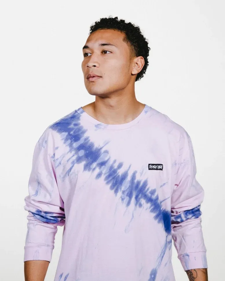 Space Yacht Pink/Teal Tie Dye Tee