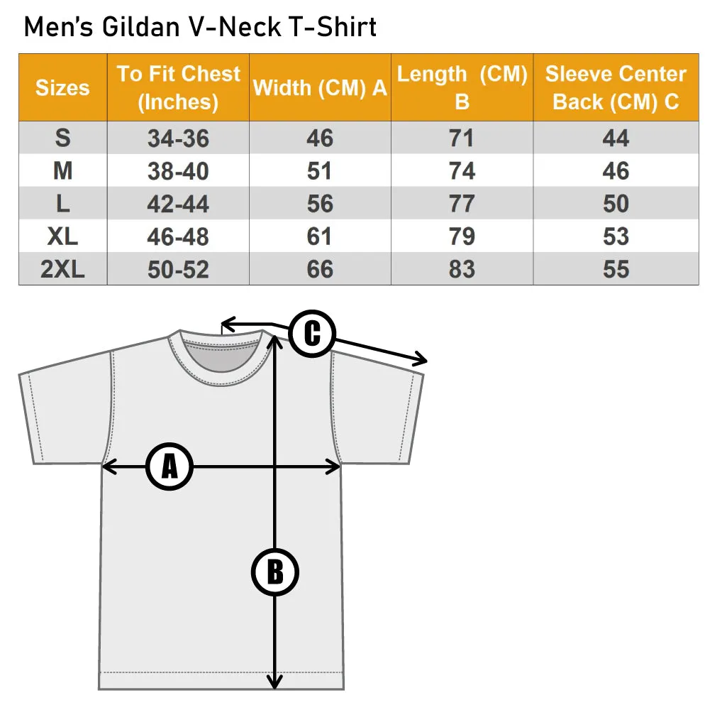 Steampunk T-Rex Dinosaur Mens V-Neck Cotton T-Shirt