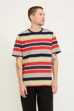 Striped Pocket T-Shirt Multicolour