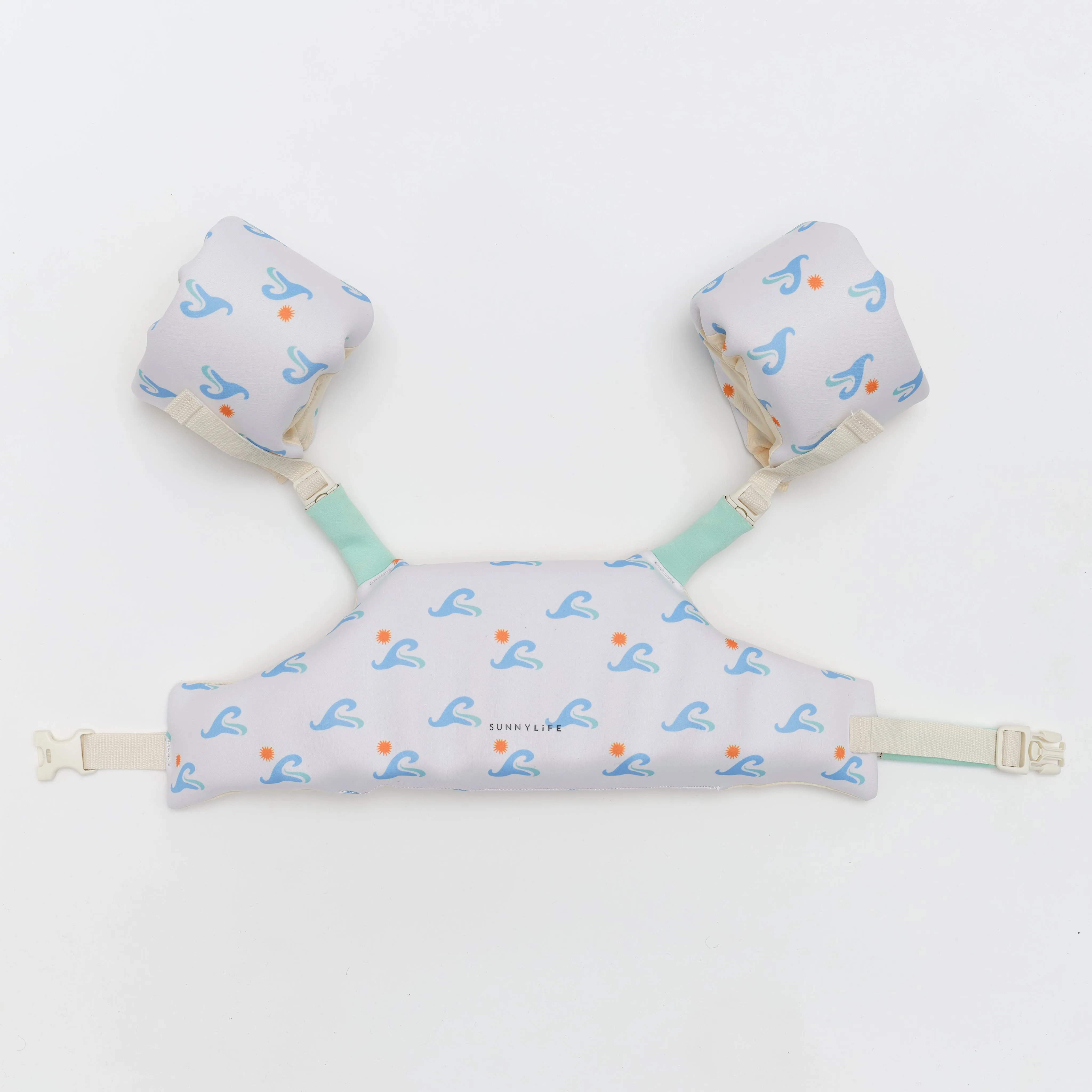 SUNNYLiFE Floatie Jacket Sid The Seagull Blue Wave