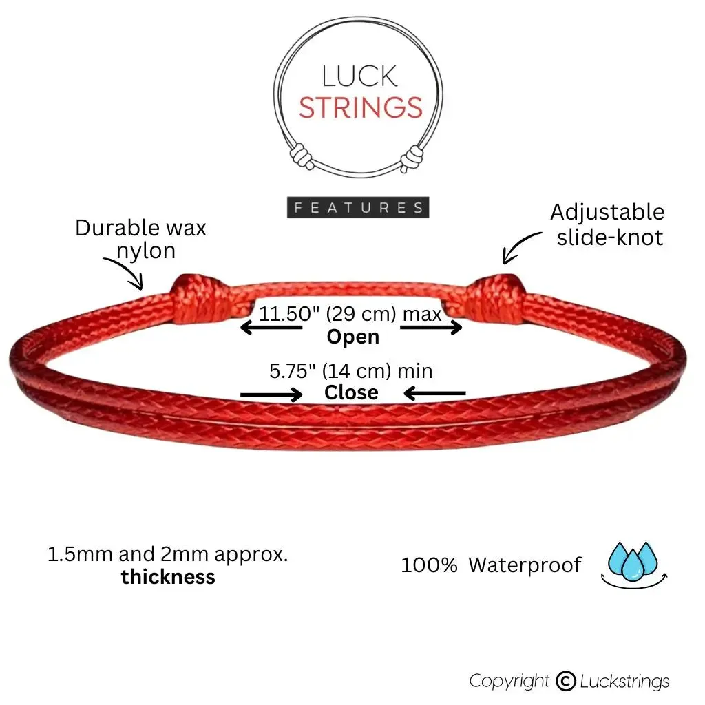 Sunset Glow Trio - Triple Cord Bracelet Set