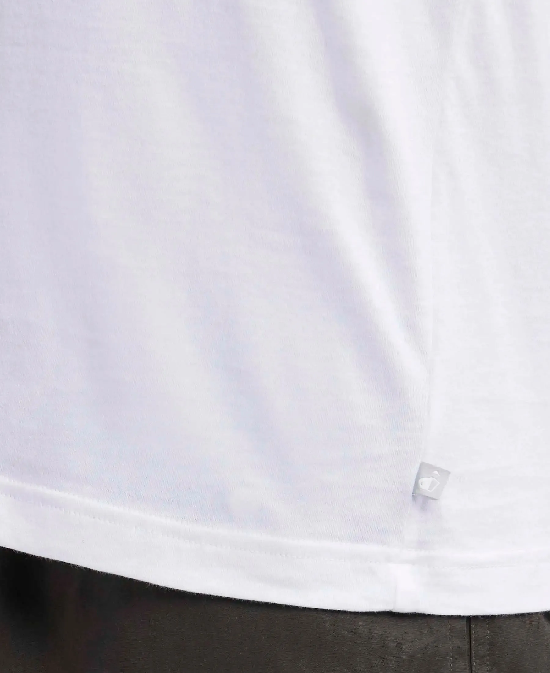Super Combed Cotton Half Sleeved Inner T-Shirt - White