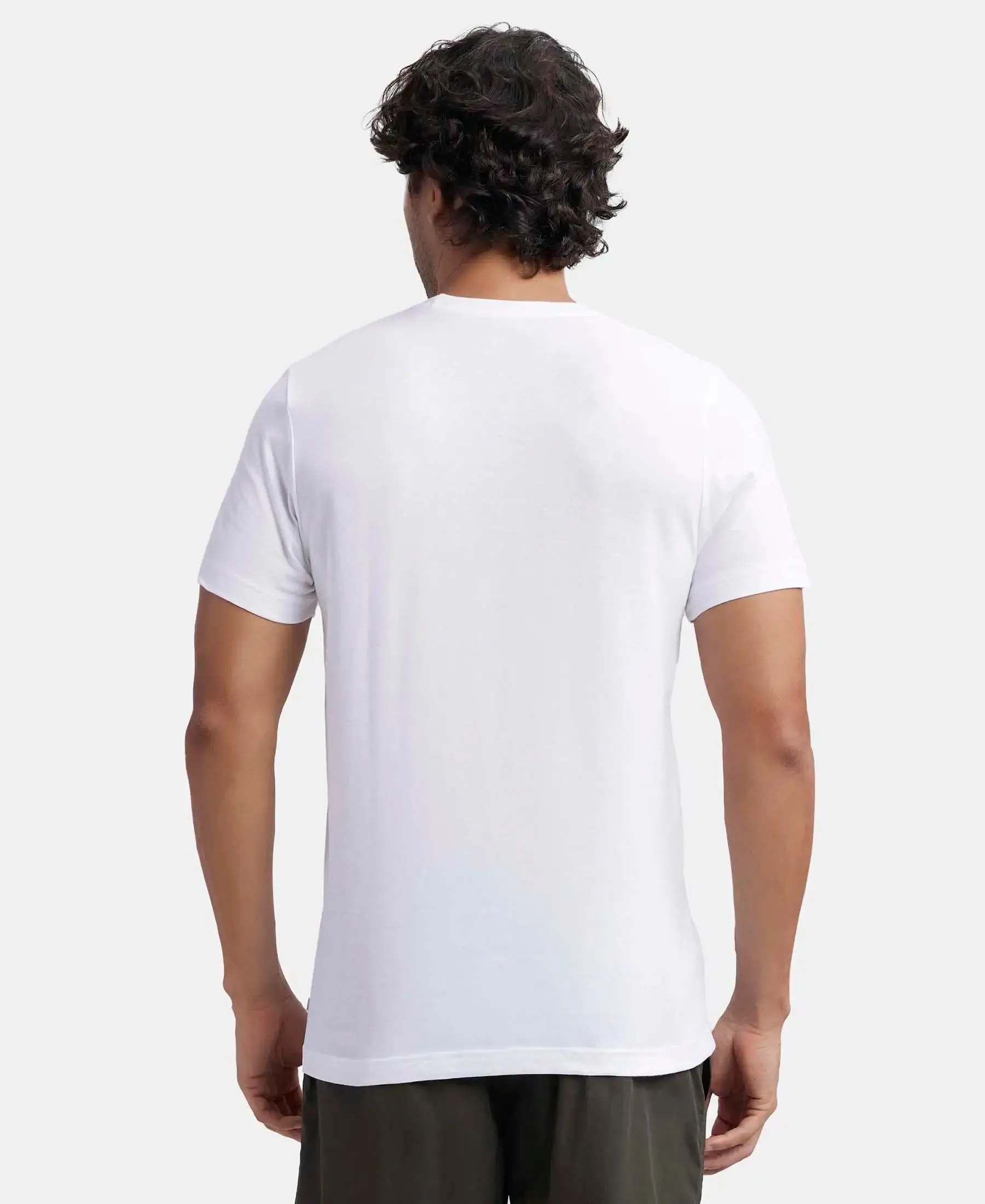 Super Combed Cotton Half Sleeved Inner T-Shirt - White