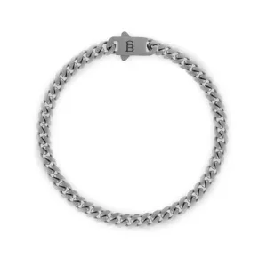 Svelte Stephen 5mm Chain Bracelet Silver