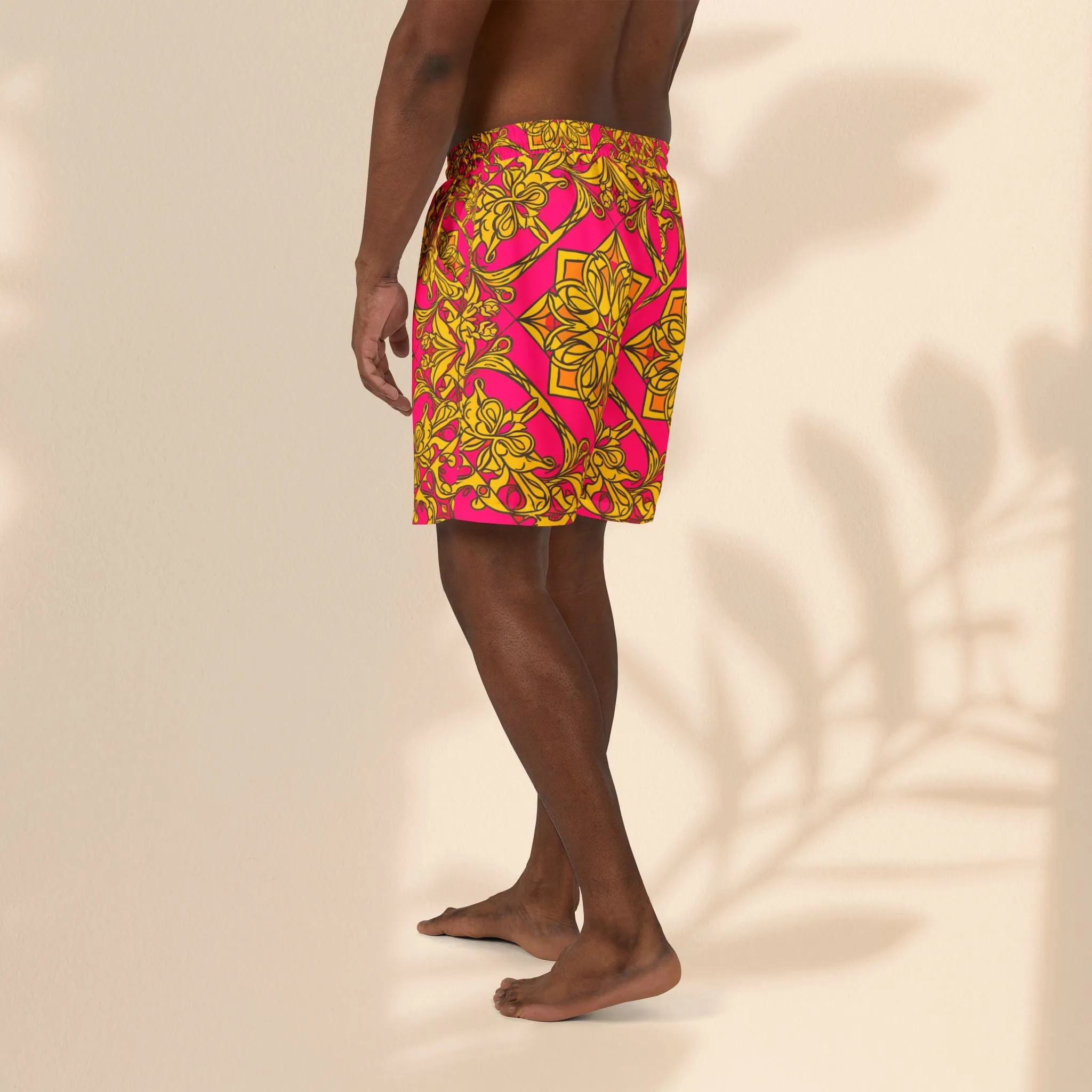 Symmetry Unisex Swim Shorts - Perfect for Summer Beach Days