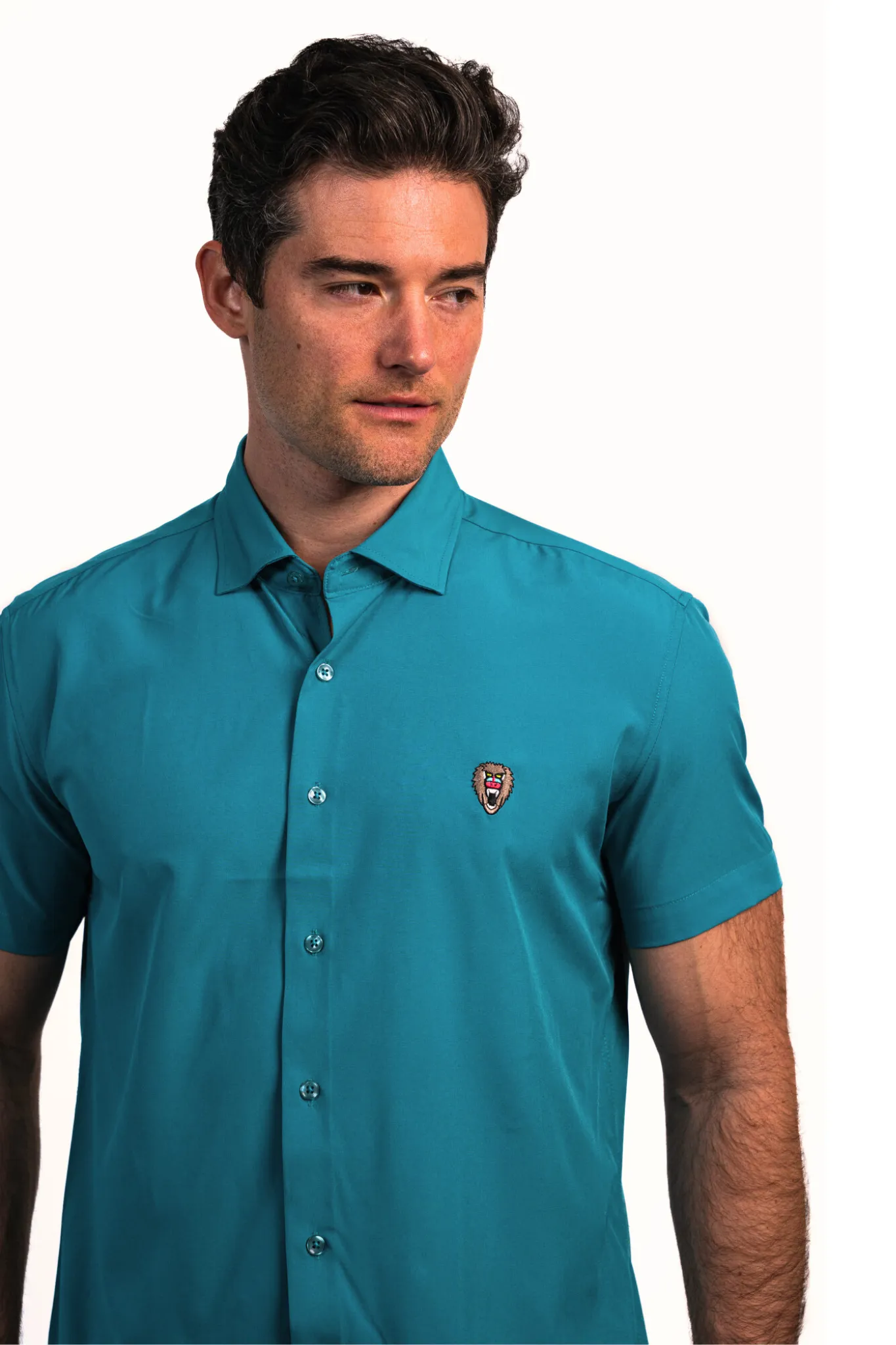 TEAL SOLID WOVEN