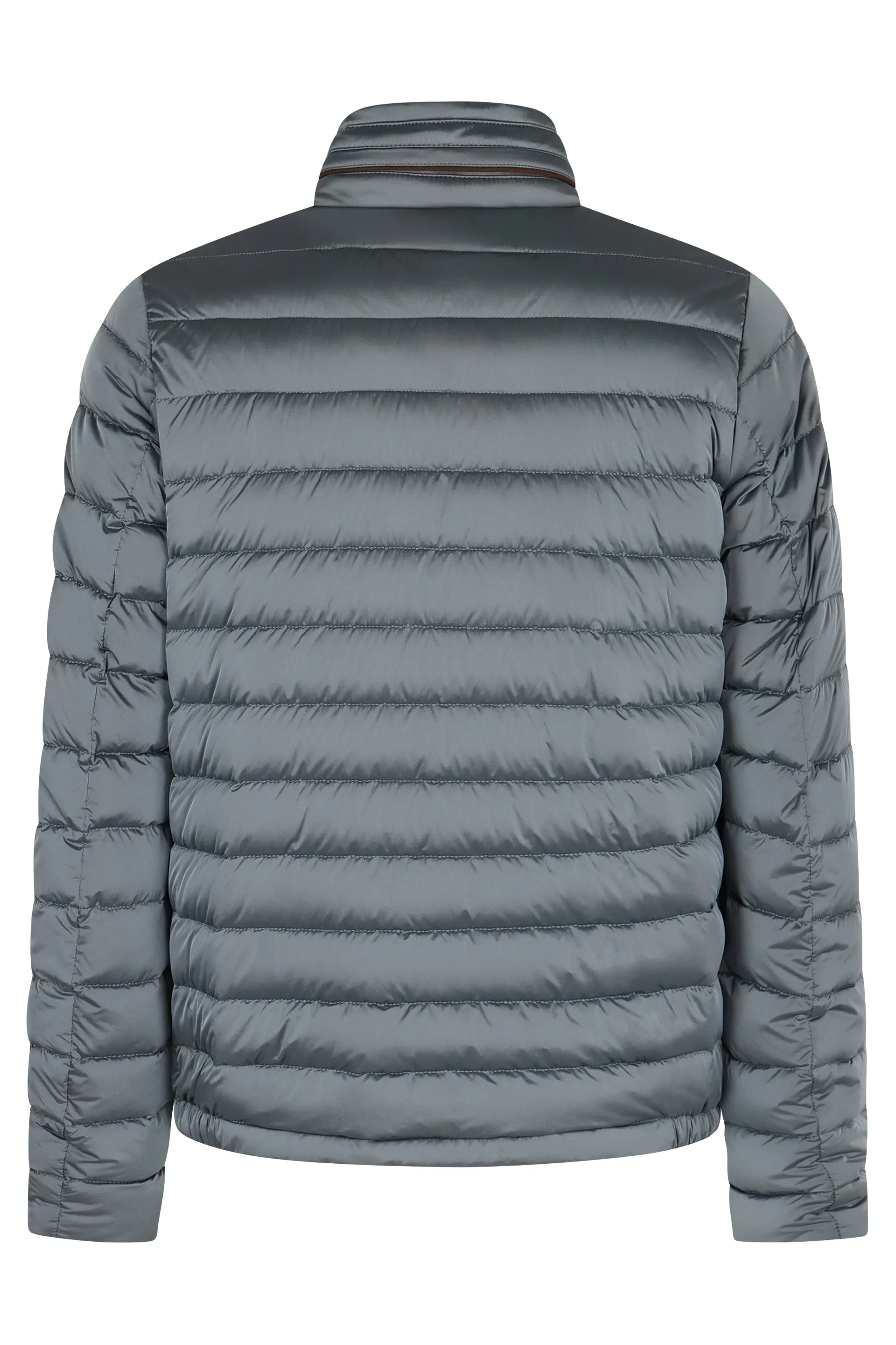 Techno fabric down jacket