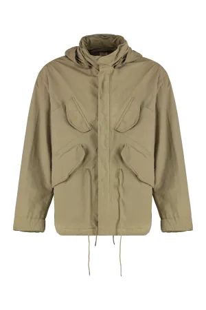 Techno fabric jacket