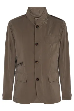 Techno fabric jacket