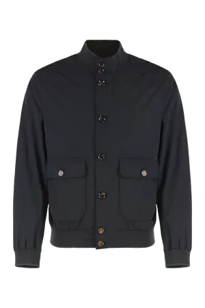 Techno fabric padded jacket