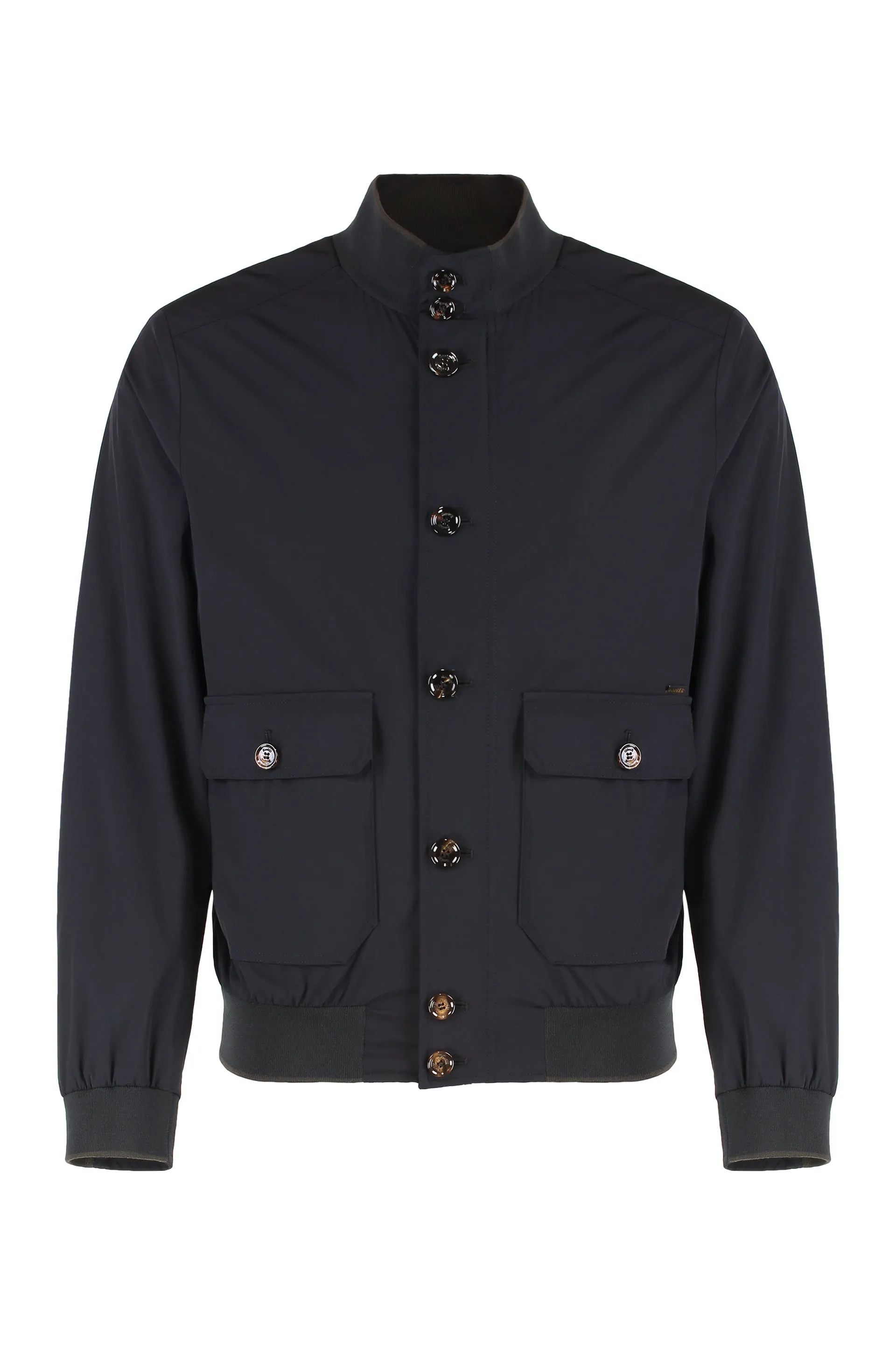 Techno fabric padded jacket
