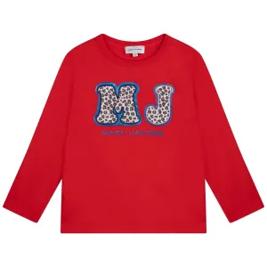 The MARC Jacobs Logo Tee - Red