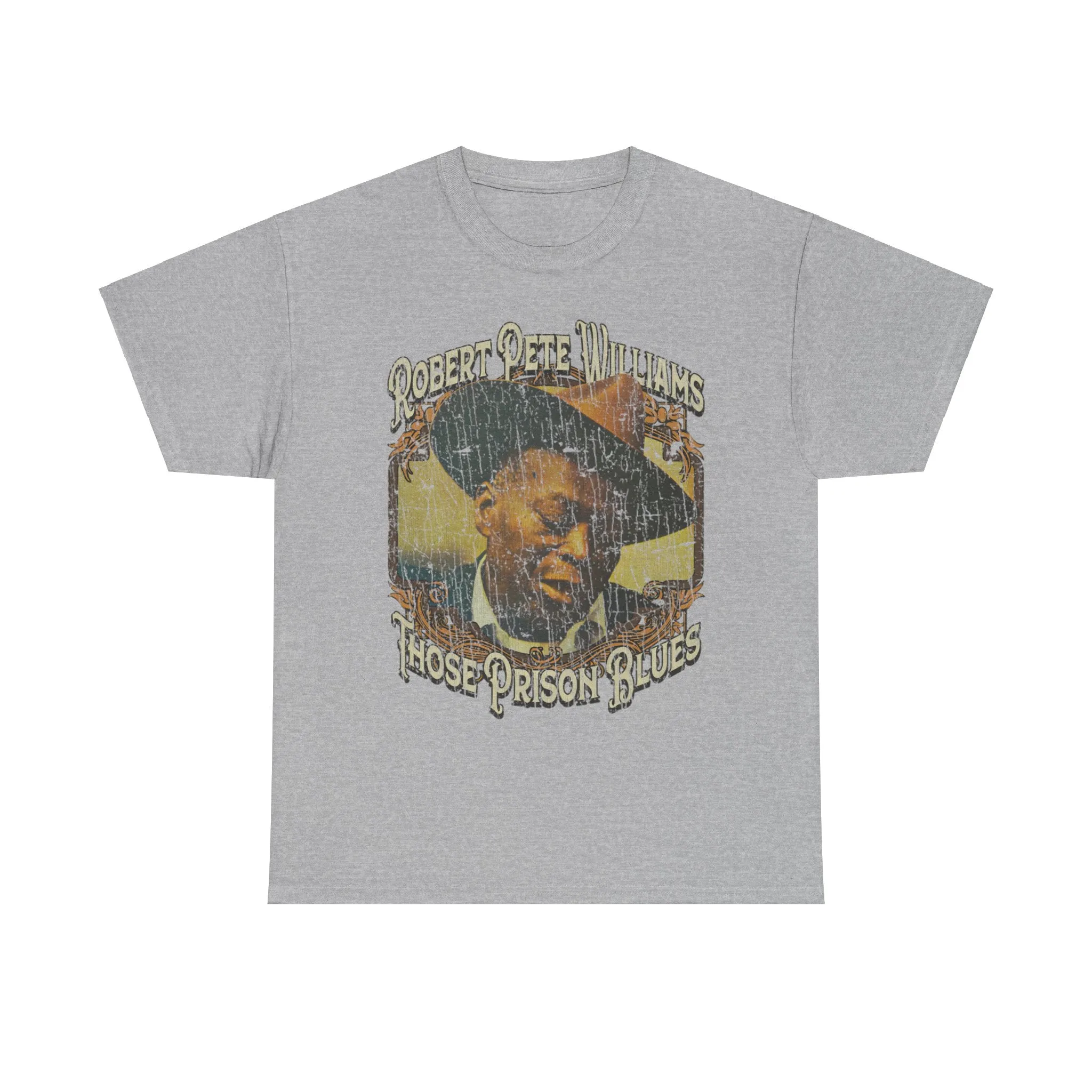 Those Prison Blues 1959 Louisiana Robert Pete Williams Album T-shirt
