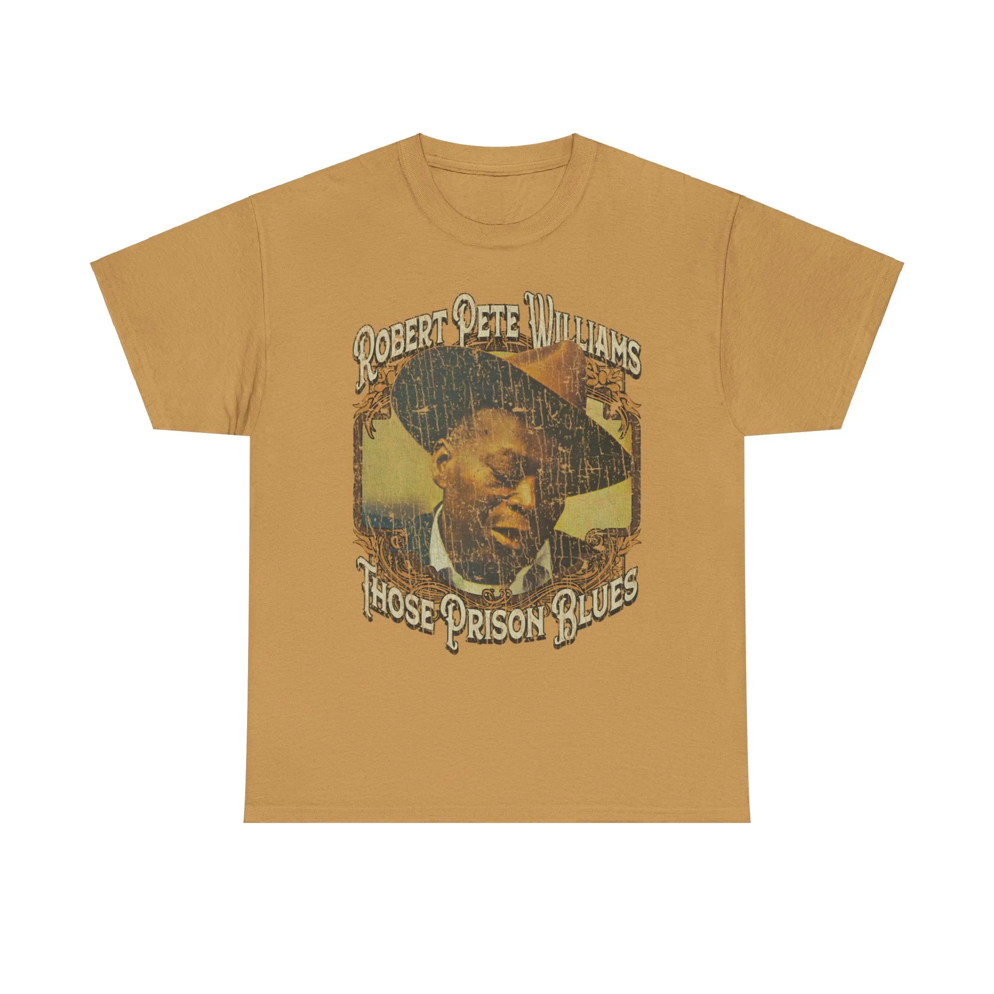 Those Prison Blues 1959 Louisiana Robert Pete Williams Album T-shirt