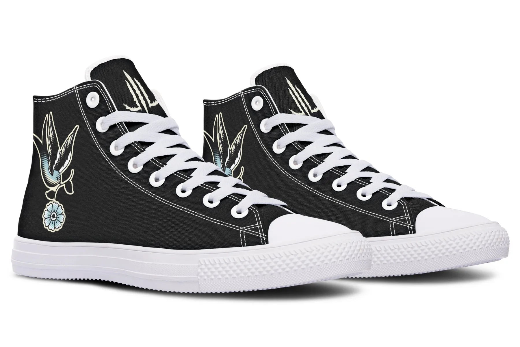 Traditional Swallow High Tops