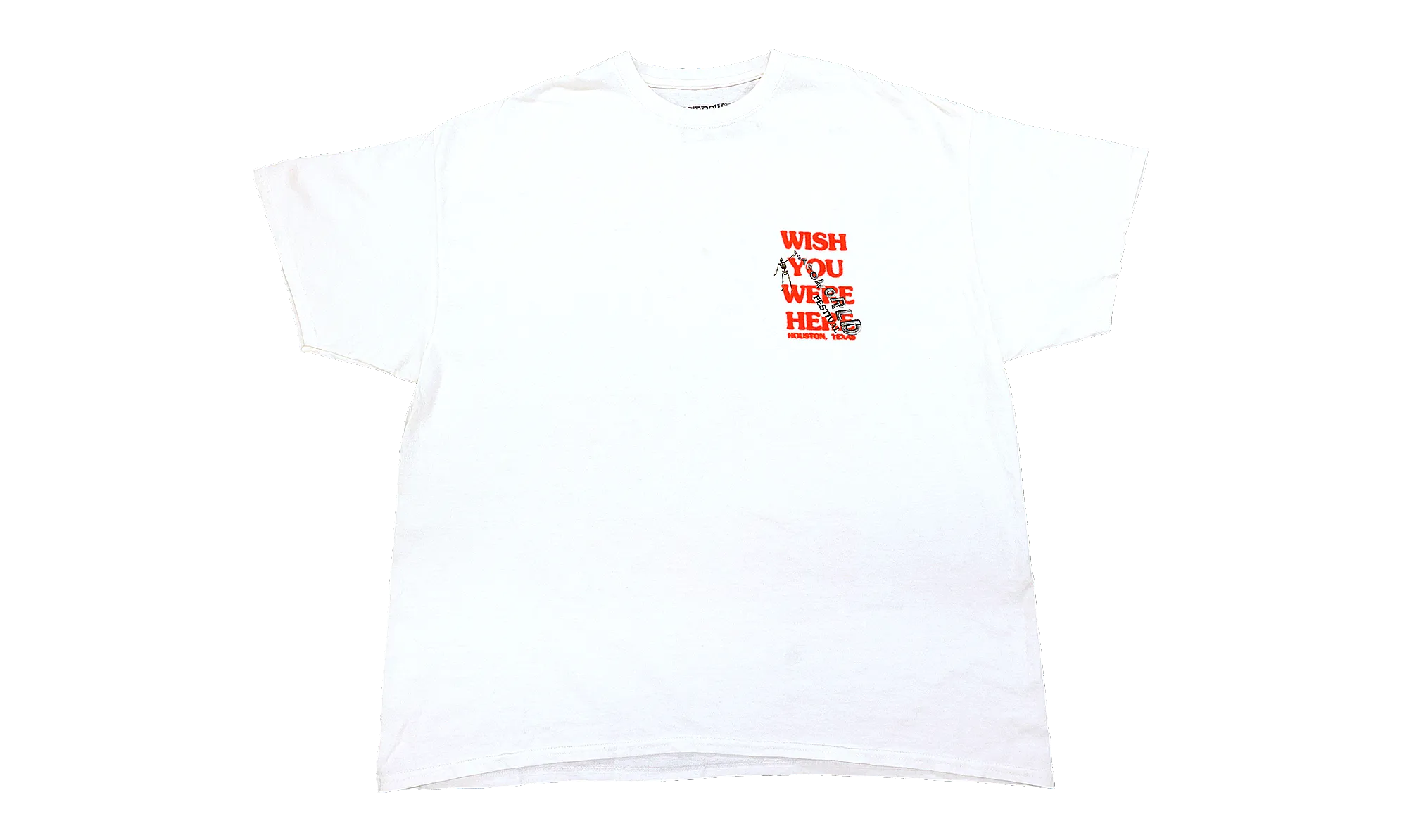 Travis Scott Wish You Were Here Houston Texas Tee (93665-121) Men's Size L-3XL