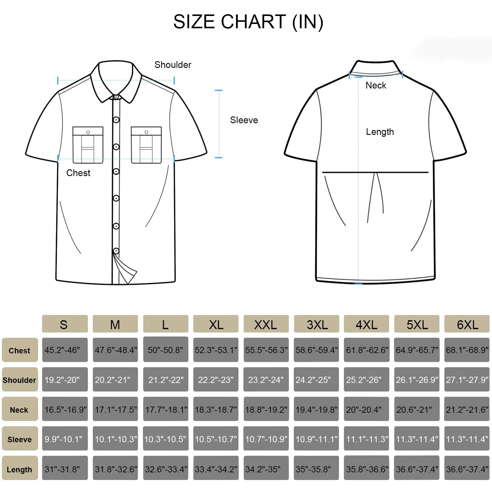 Trudave Men's Short Sleeve Fishing Shirts, UPF 50  Sun Protection & Quick Dry Shirts for Hiking Camping Beach