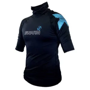 Typhoon Swarm Short Sleeve Rash Vest -BLACK (S only)