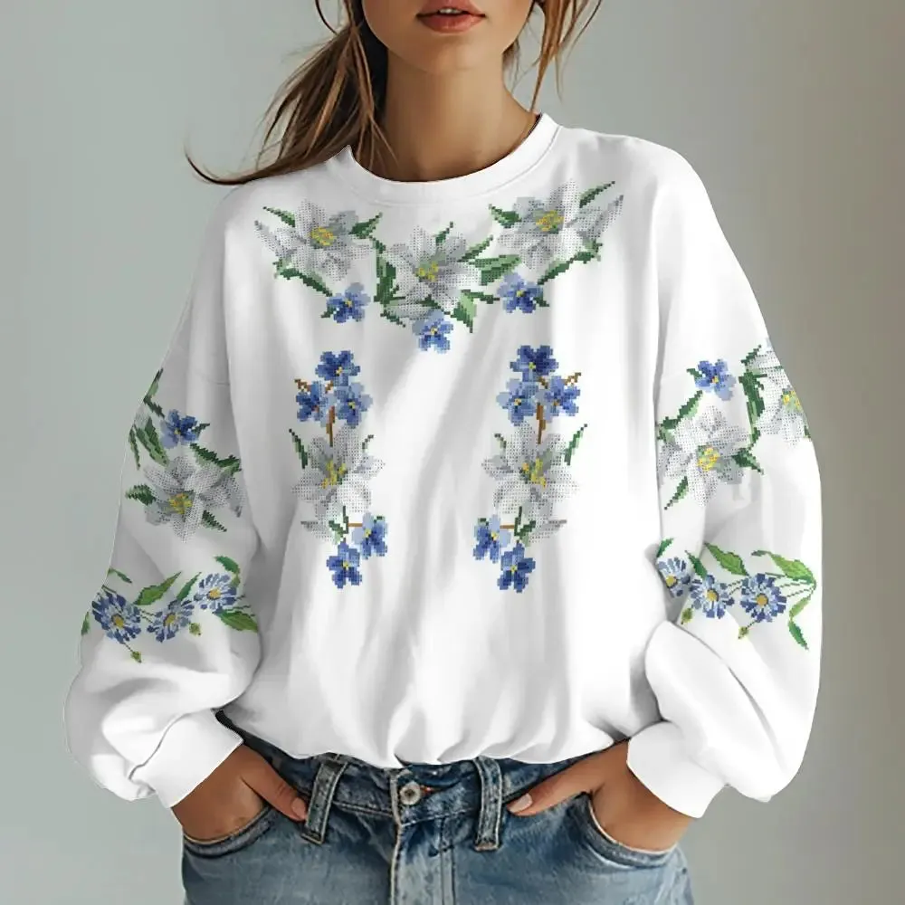 Ukranian & Slavic Traditional Embroidery Inspired Prints Tees