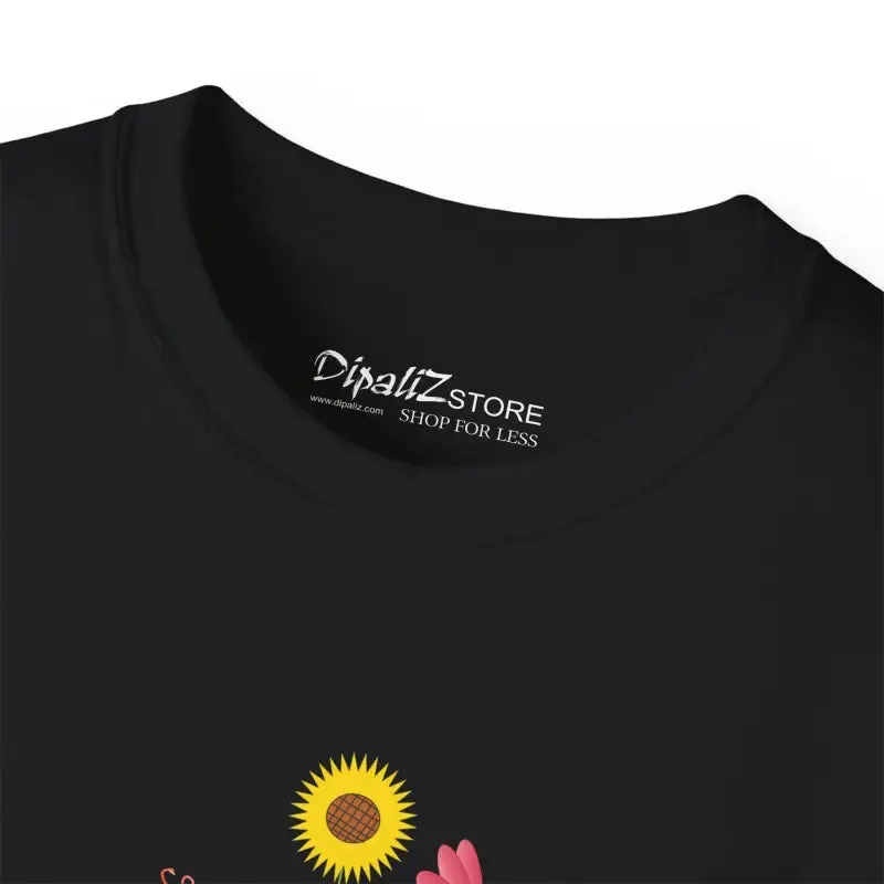 Ultra Cotton Tee Heart with Flowers Magic