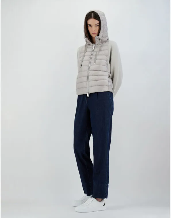 Unlimited Compact Cotton and Nylon Ultralight Bomber Jacket