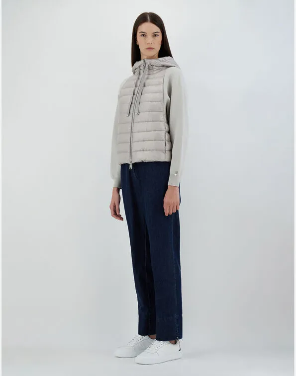 Unlimited Compact Cotton and Nylon Ultralight Bomber Jacket