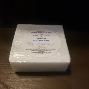 Unscented Goat Milk Soap – Pure, Gentle & Nourishing