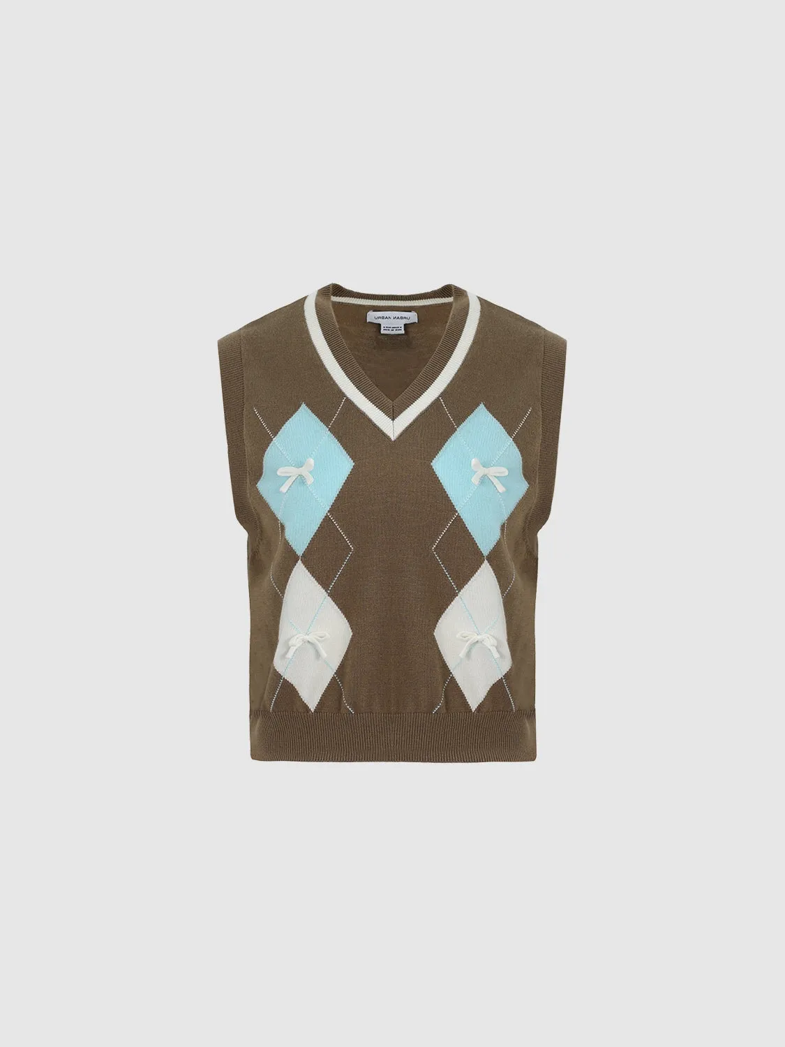 V-Neck Knitted Vests