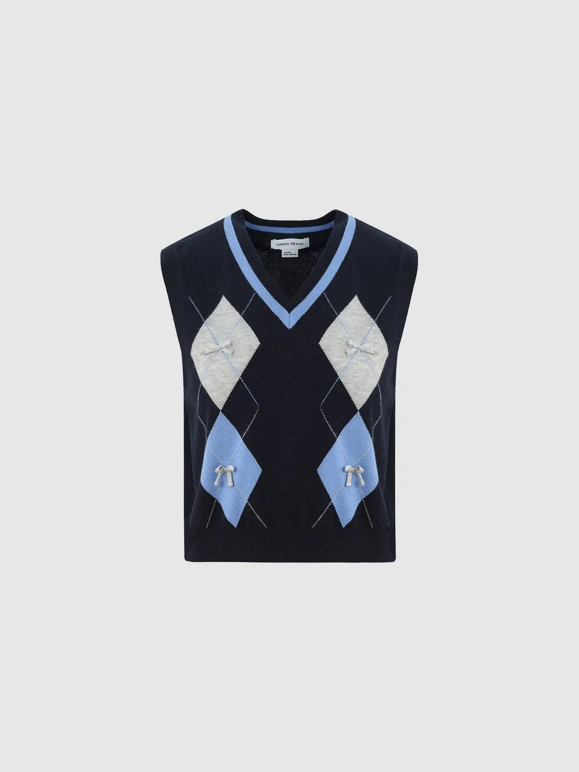 V-Neck Knitted Vests