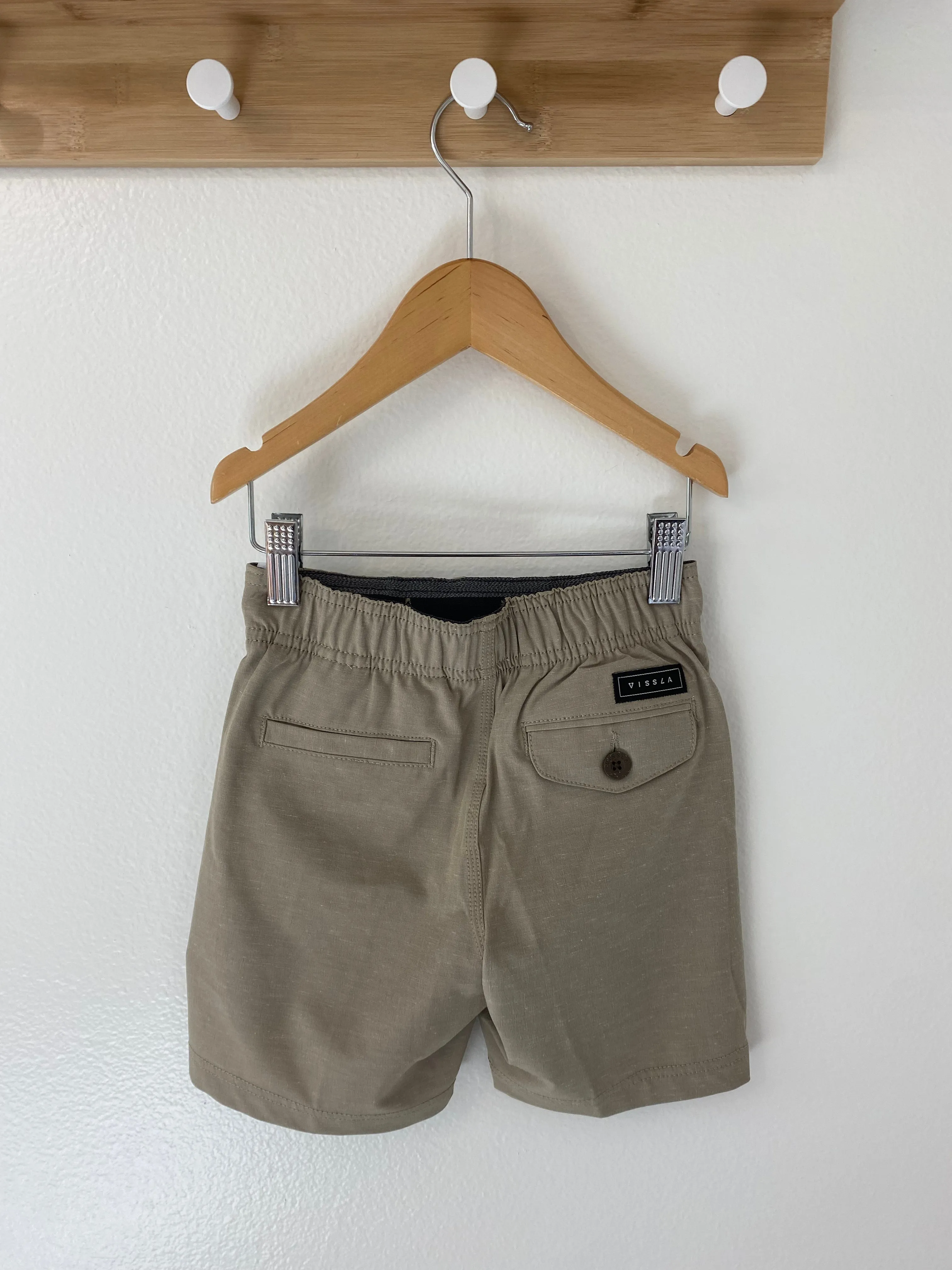 Vissla Kids No See Ums Eco 17" Walkshort Khaki