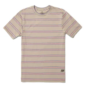 VOLCOM HOCKEY DAD CREW SS - LIGHT KHAKI
