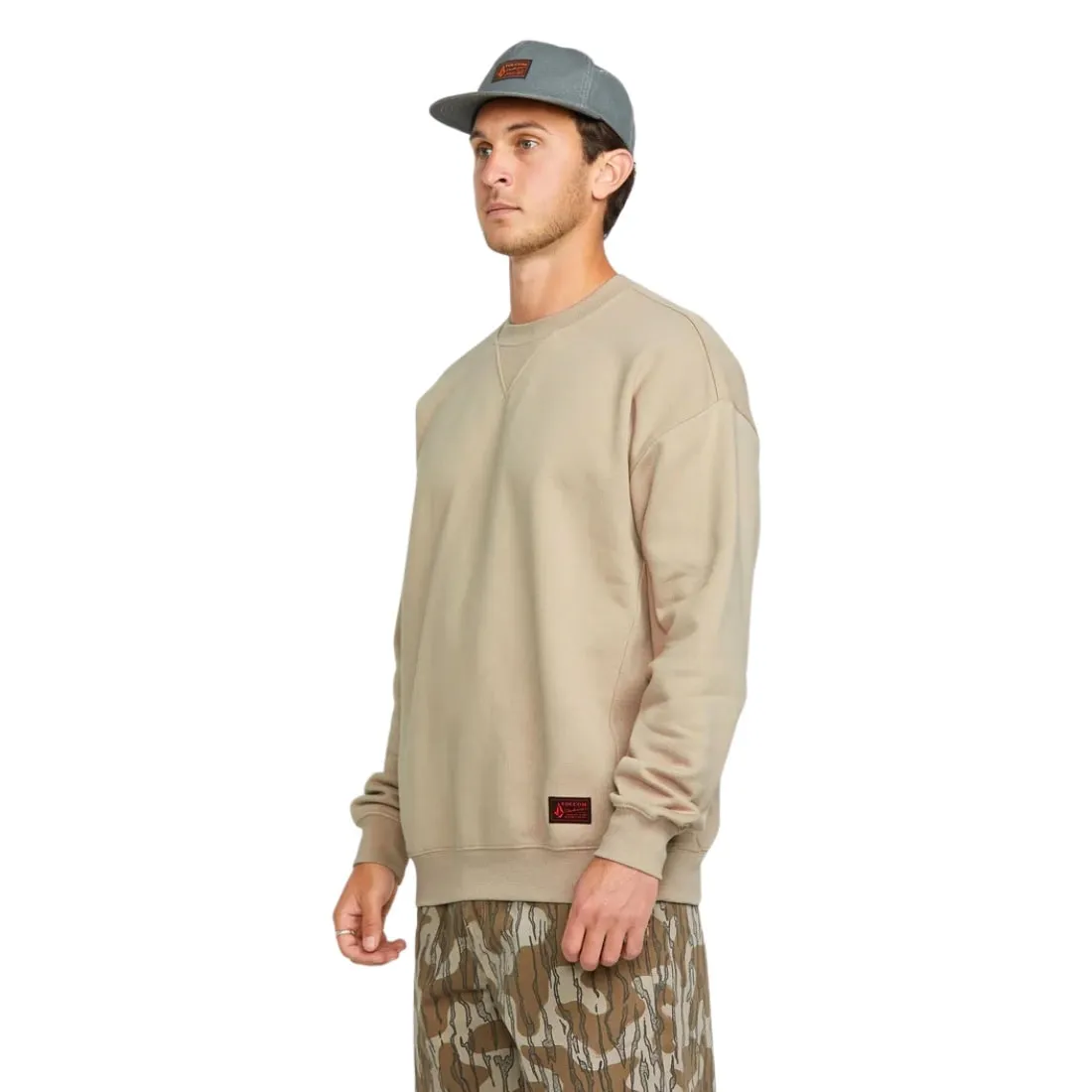 Volcom Operators Crew - Light Khaki