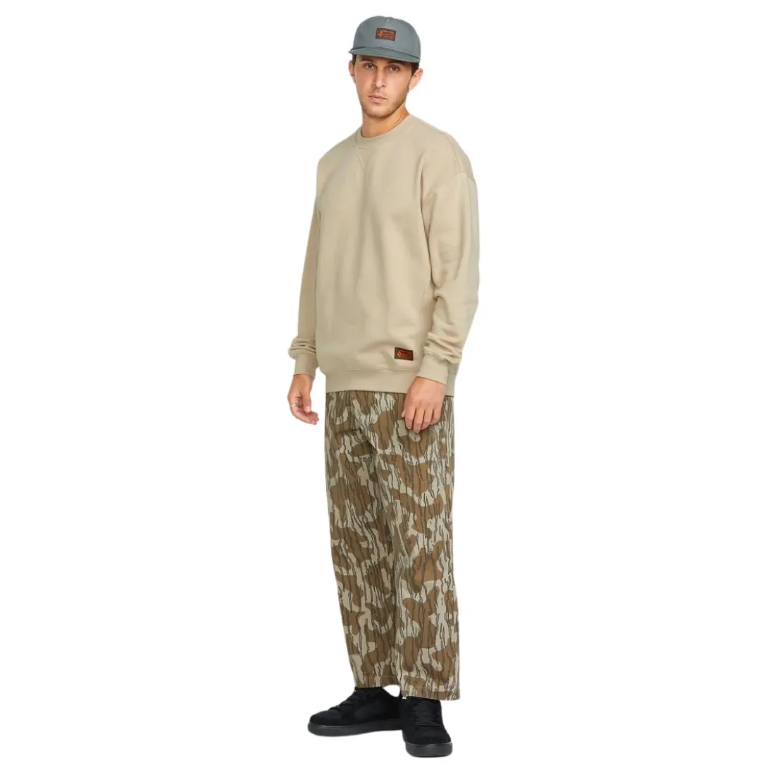 Volcom Operators Crew - Light Khaki