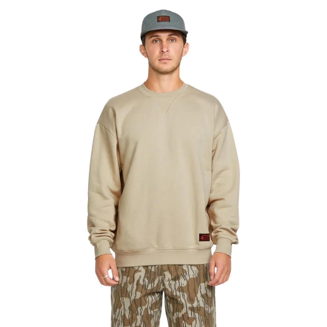 Volcom Operators Crew - Light Khaki
