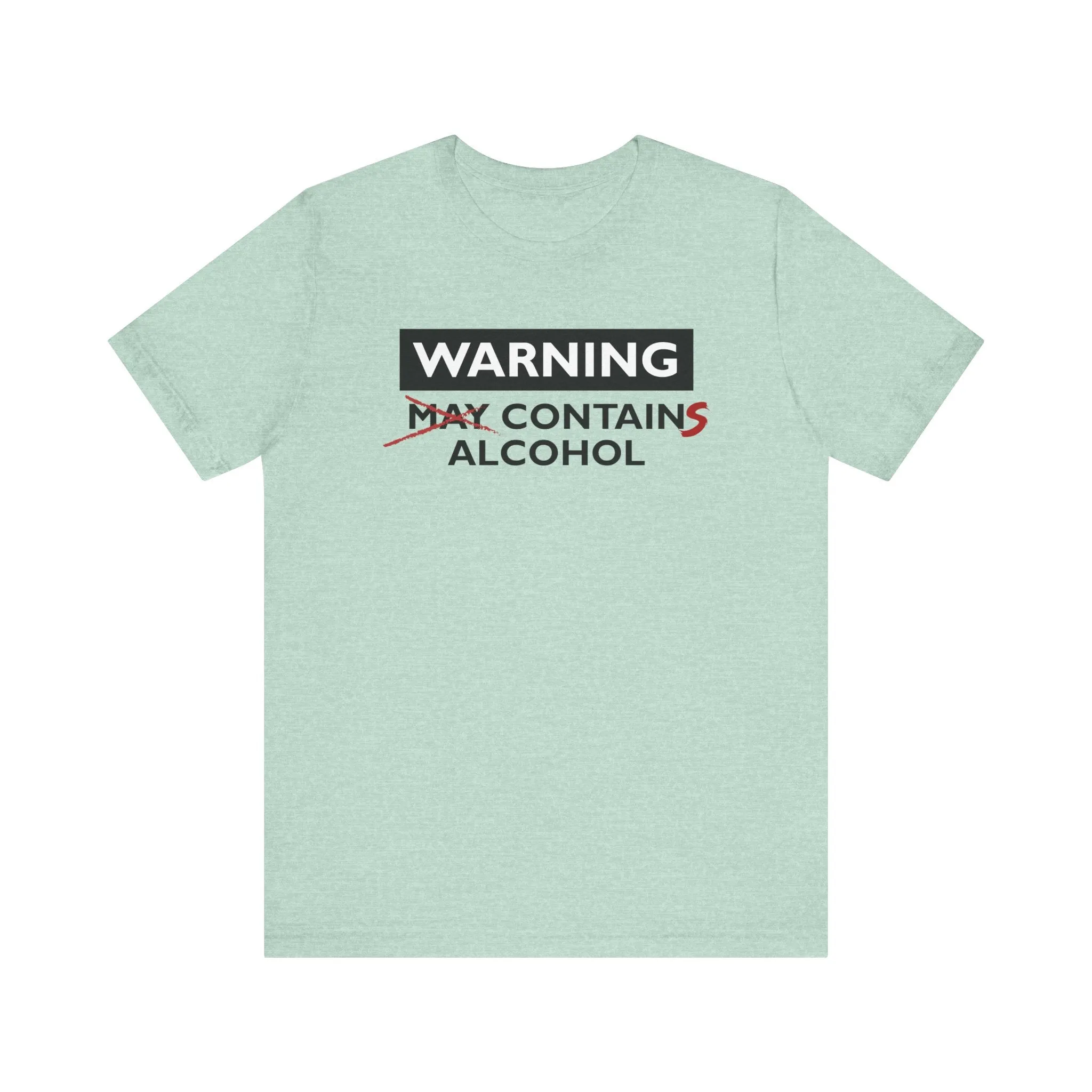 Warning Contains Alcohol