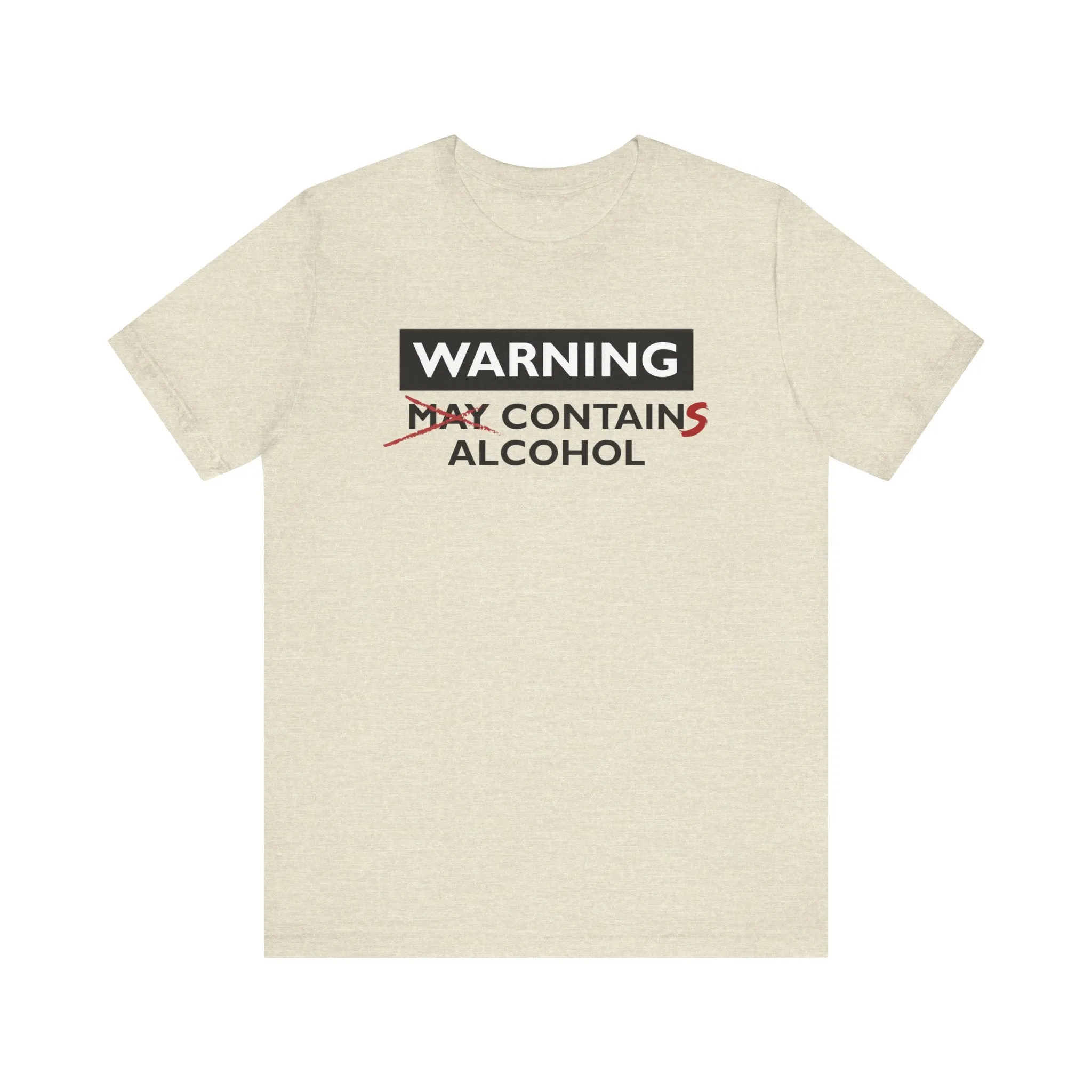 Warning Contains Alcohol